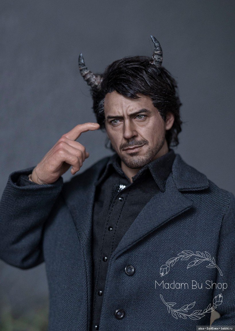 Работа мадам Бу - кастом экшн-головы Тони Старка (фото 3)