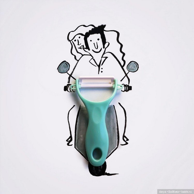 Капелька юмора - иллюстрации Romain Joly