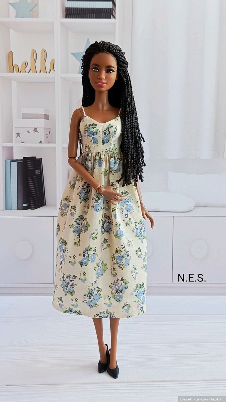 Выкройка сарафана для Барби (фото 2)