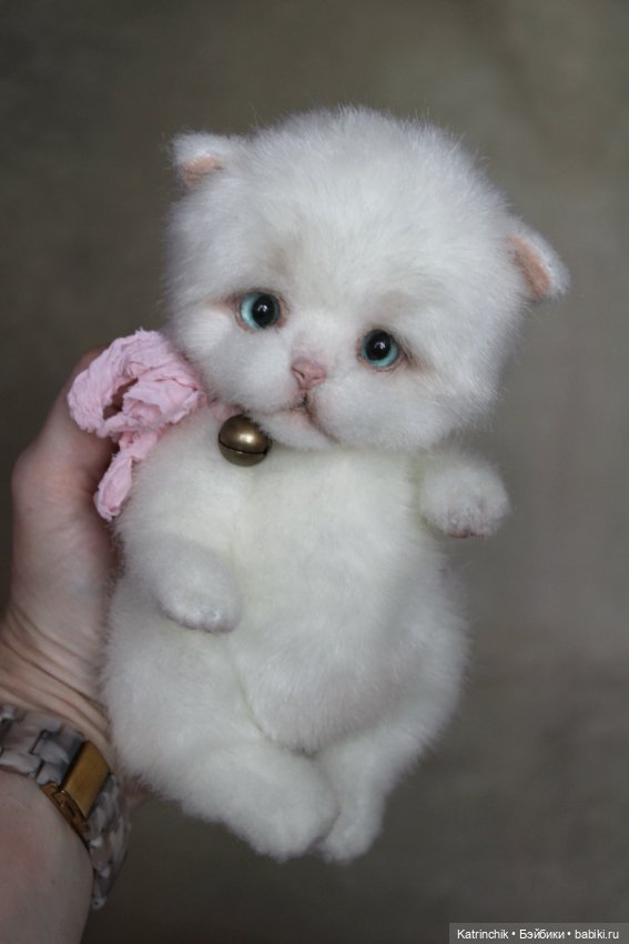 Котенок — Авторские мишки Тедди и друзья: фото (фото 6)