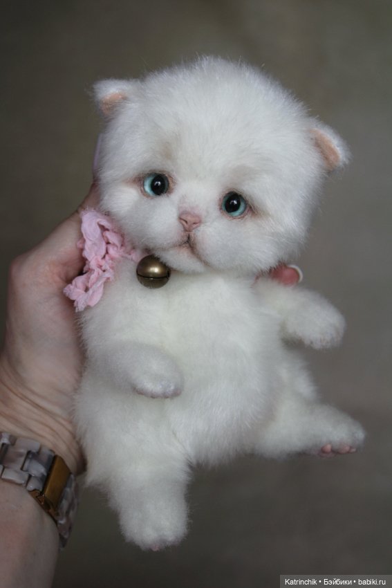 Котенок — Авторские мишки Тедди и друзья: фото (фото 5)