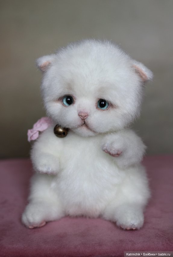 Котенок — Авторские мишки Тедди и друзья: фото (фото 2)