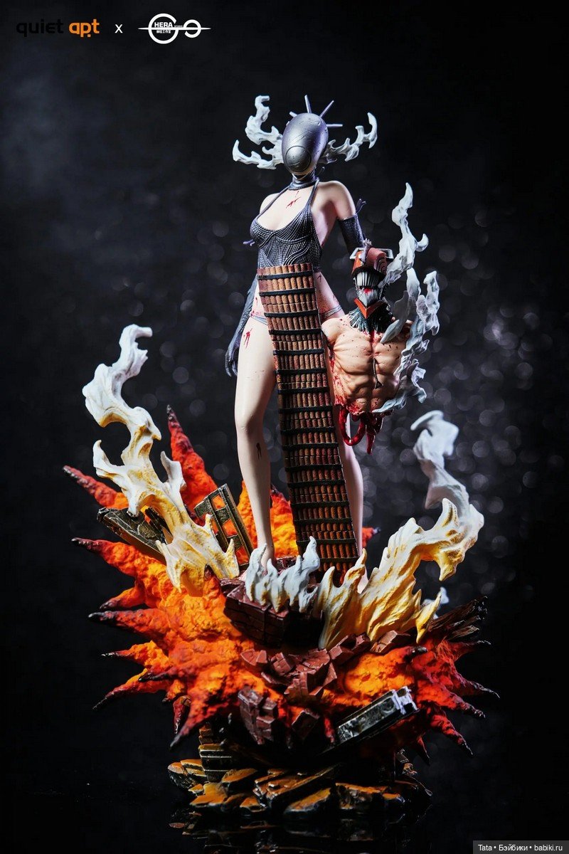 QuietArt Studio & Hera Studio - статуя Леди Резе — Демон-бомба (фото 3)