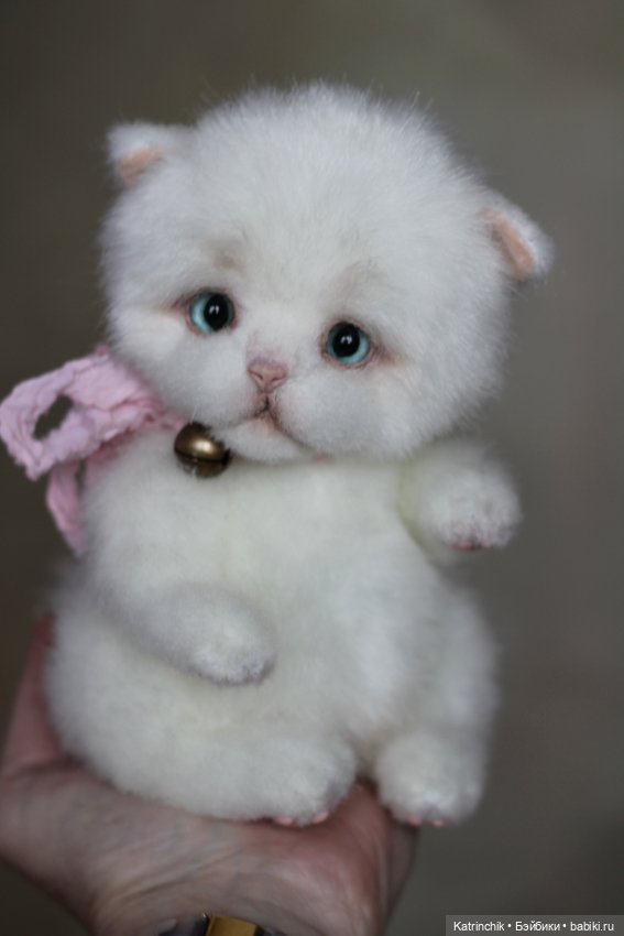 Котенок — Авторские мишки Тедди и друзья: фото (фото 7)