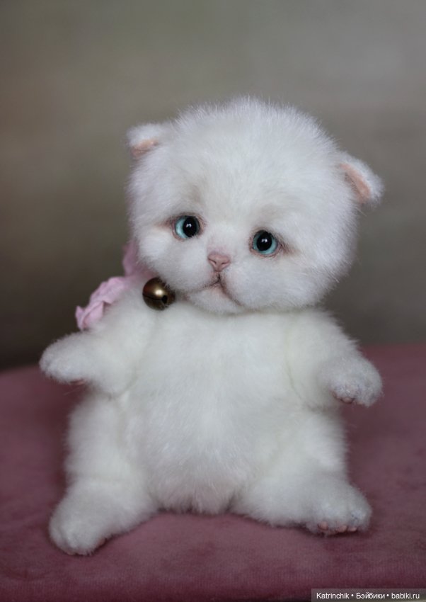 Котенок — Авторские мишки Тедди и друзья: фото (фото 3)