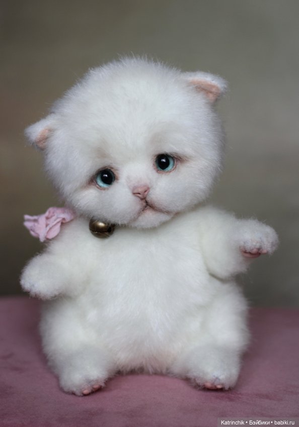 Котенок — Авторские мишки Тедди и друзья: фото