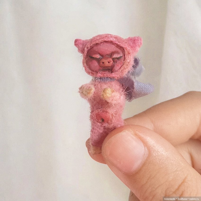 Миниатюрная свинка Матильда родилась🐖🐽 (фото 4)