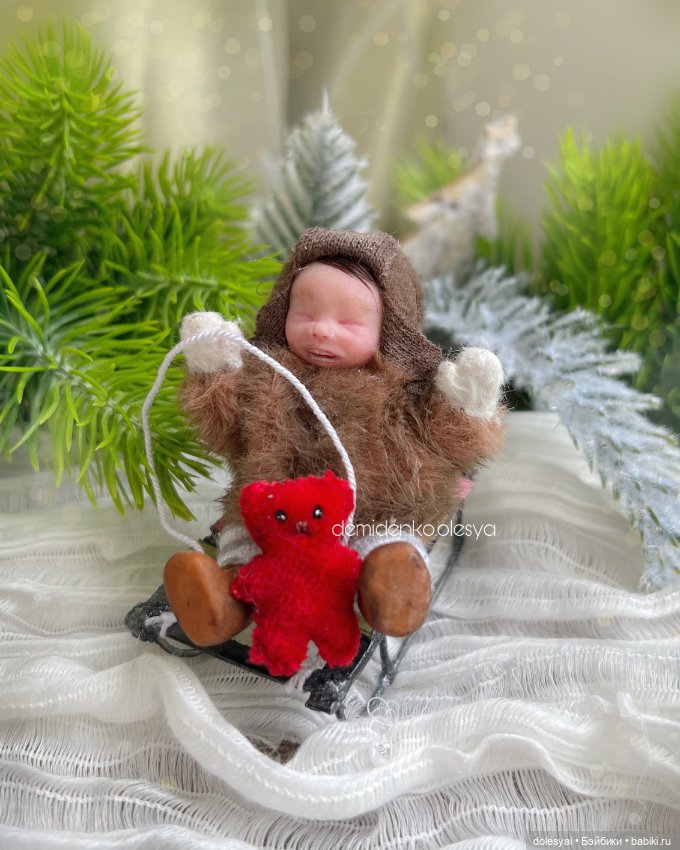 Куколка 1:12 Егорка — Авторские миниатюрные куклы: лепка (фото 4)