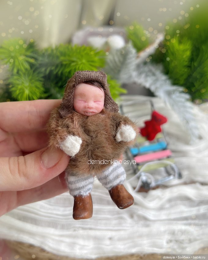 Куколка 1:12 Егорка — Авторские миниатюрные куклы: лепка (фото 2)