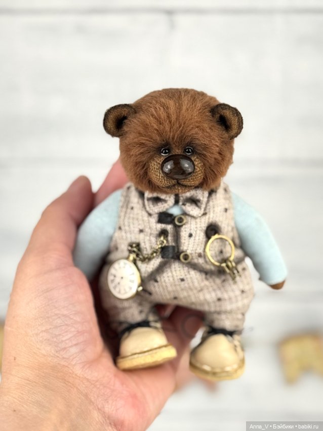 Тедди мишка Ник — Авторские мишки Тедди и друзья: фото (фото 5)