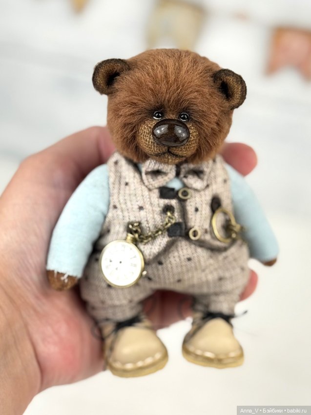 Тедди мишка Ник — Авторские мишки Тедди и друзья: фото