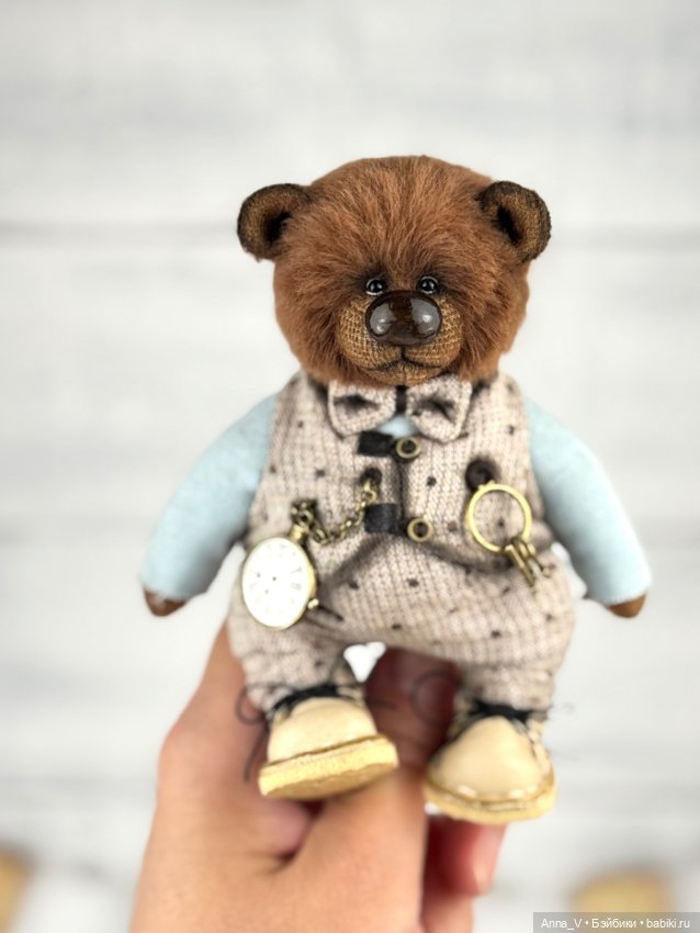 Тедди мишка Ник — Авторские мишки Тедди и друзья: фото (фото 2)