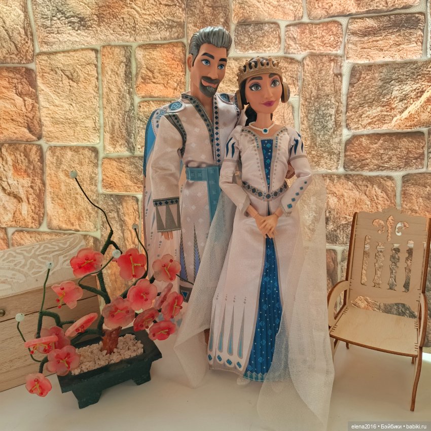 Магнифико и Амайя, — Куклы Disney Animators и Принцессы Диснея: Disney Store (фото 7)