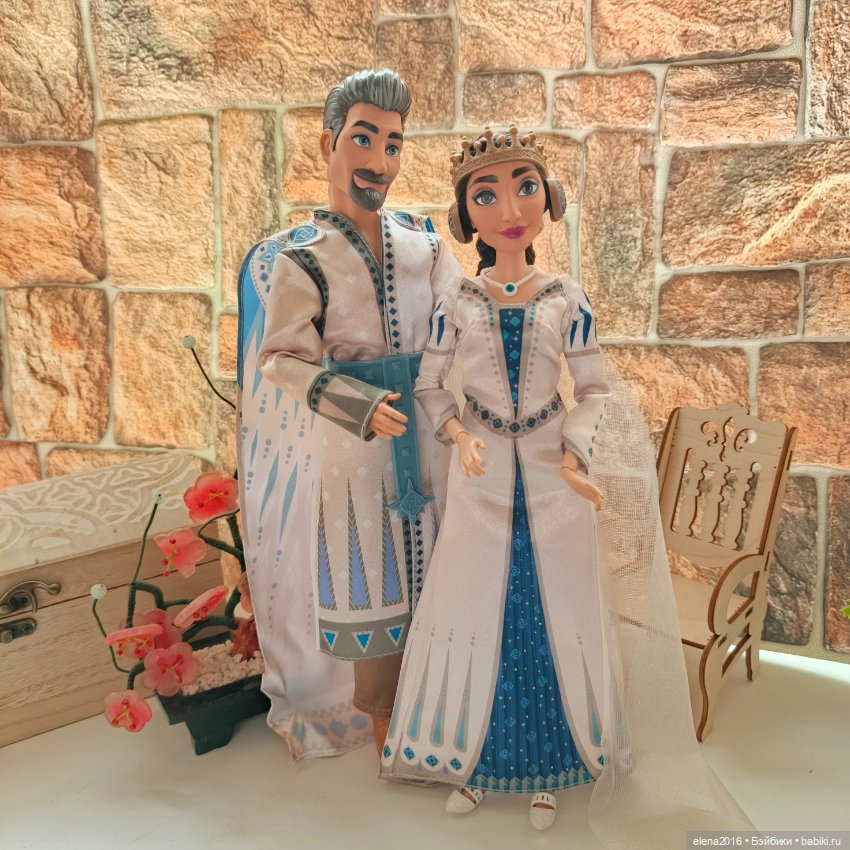 Магнифико и Амайя, — Куклы Disney Animators и Принцессы Диснея: Disney Store (фото 5)