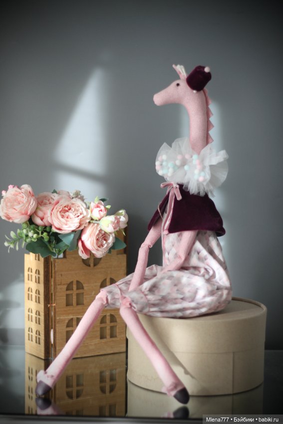 Жирафы , мои фантазии — Текстильные игрушки и примитивы: кофейные (фото 5)