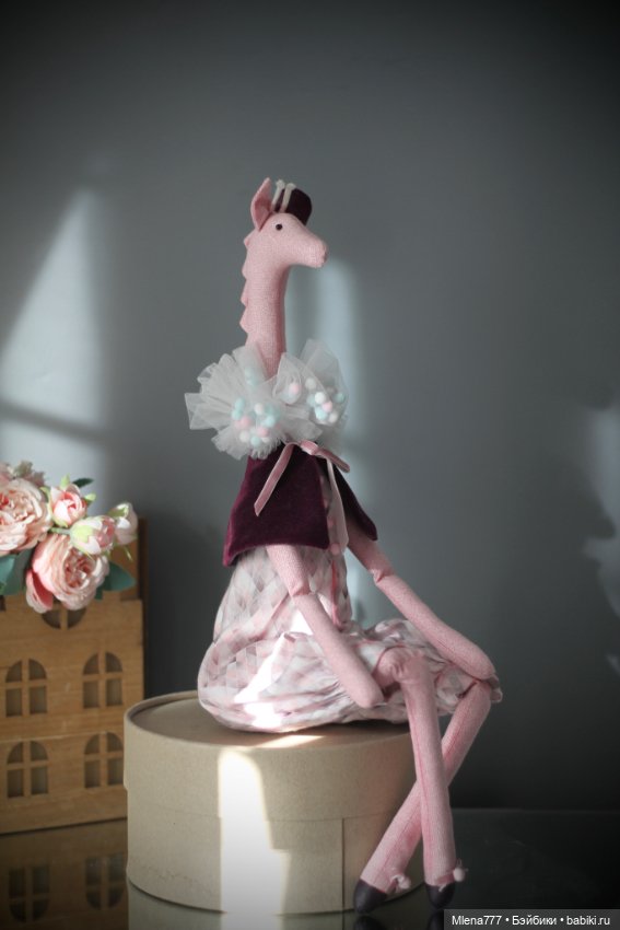 Жирафы , мои фантазии — Текстильные игрушки и примитивы: кофейные (фото 6)