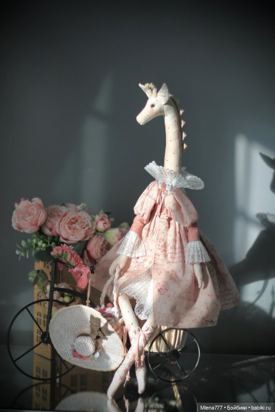 Жирафы , мои фантазии — Текстильные игрушки и примитивы: кофейные (фото 4)