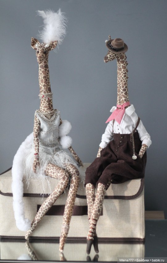 Жирафы , мои фантазии — Текстильные игрушки и примитивы: кофейные (фото 8)
