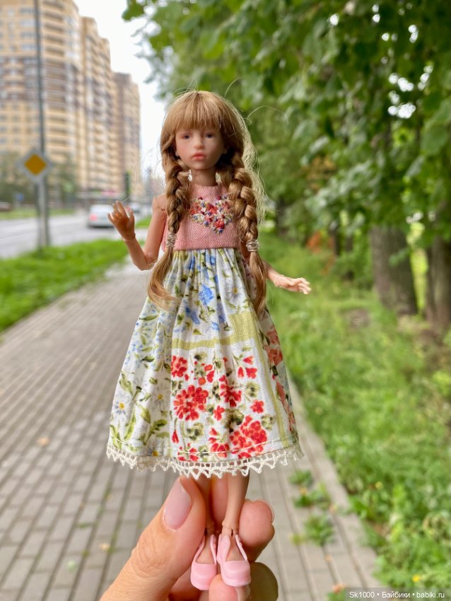 Новое платье Ажурки — Одежда и обувь для кукол BJD (БЖД): 1/3 (фото 5)