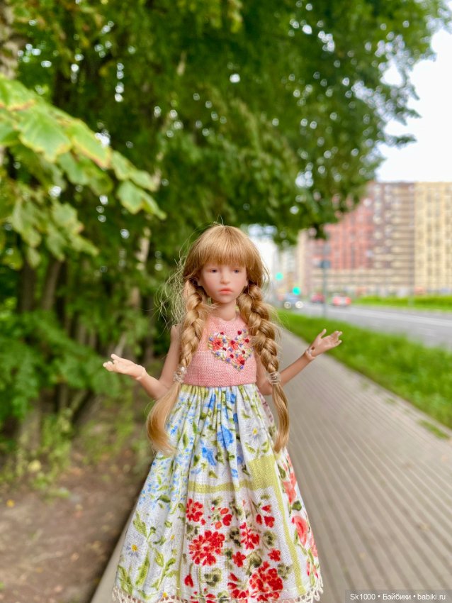Новое платье Ажурки — Одежда и обувь для кукол BJD (БЖД): 1/3 (фото 7)