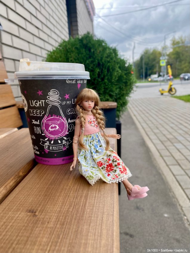 Новое платье Ажурки — Одежда и обувь для кукол BJD (БЖД): 1/3 (фото 9)