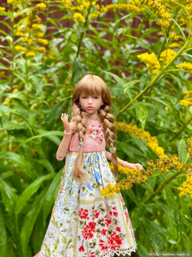 Новое платье Ажурки — Одежда и обувь для кукол BJD (БЖД): 1/3 (фото 10)