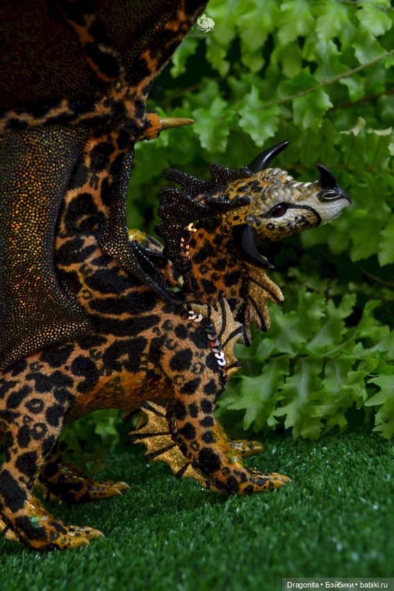 Бергарис. Индонезийский пятнистый дракон