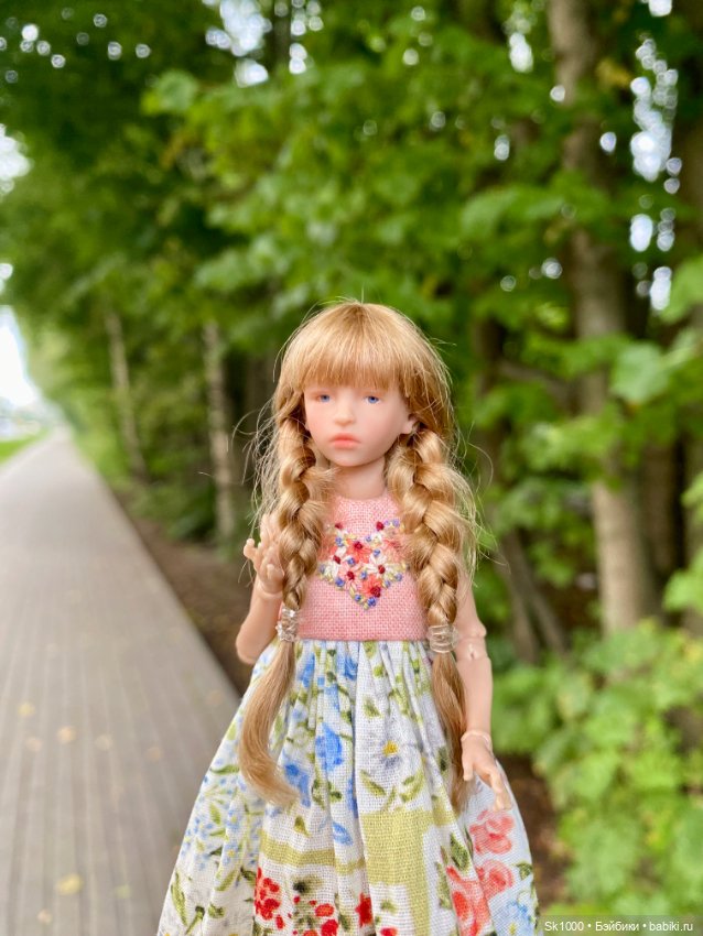 Новое платье Ажурки — Одежда и обувь для кукол BJD (БЖД): 1/3 (фото 8)