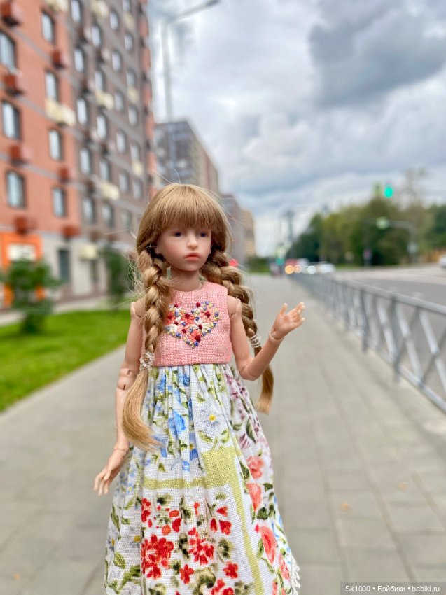 Новое платье Ажурки — Одежда и обувь для кукол BJD (БЖД): 1/3 (фото 4)