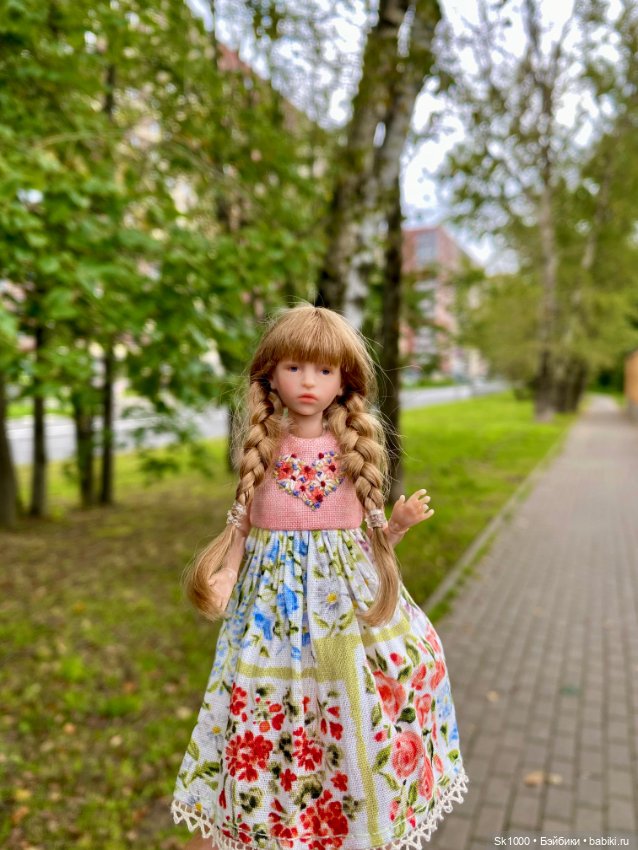 Новое платье Ажурки — Одежда и обувь для кукол BJD (БЖД): 1/3 (фото 6)