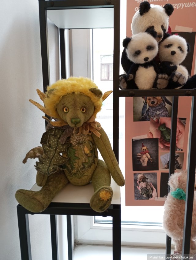 Выставка авторских кукол и мишек Тедди «Элементы искусств» Ч.1 (фото 7)
