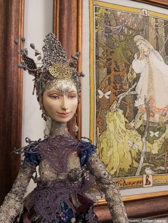 Выставка авторских кукол и мишек Тедди «Элементы искусств» Ч.2