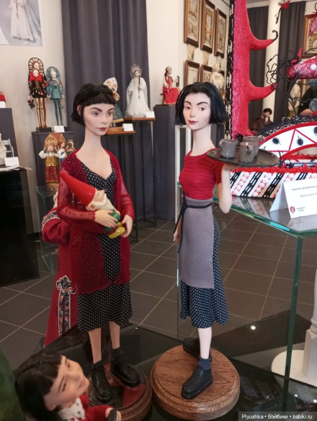 Выставка авторских кукол и мишек Тедди «Элементы искусств» Ч.3