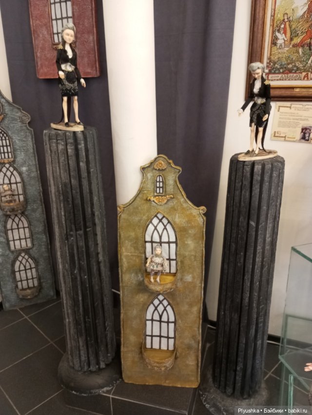 Выставка авторских кукол и мишек Тедди «Элементы искусств» Ч.2