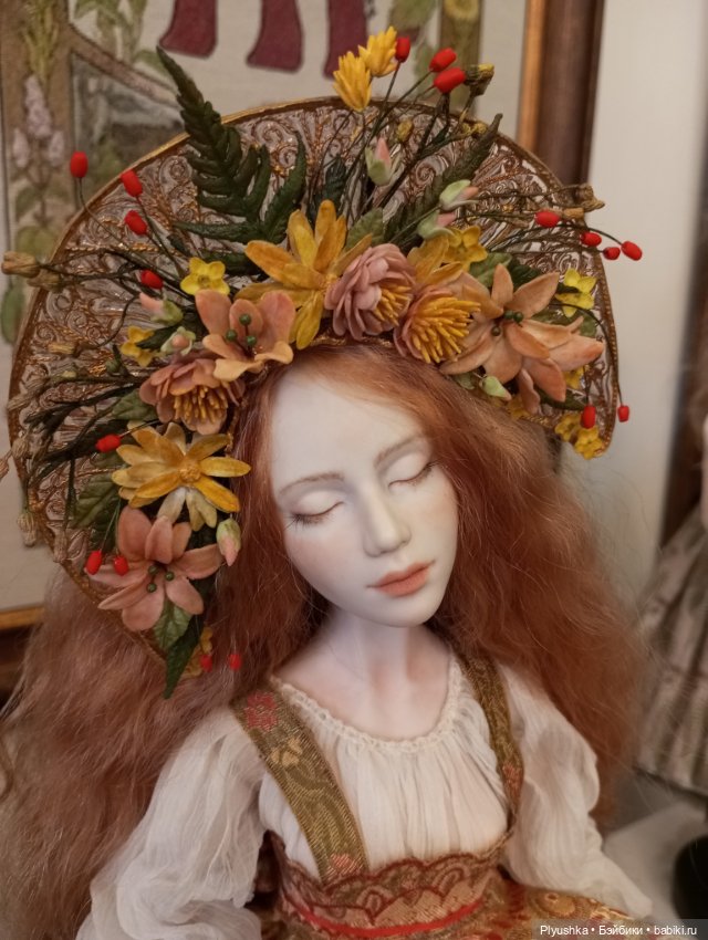 Выставка авторских кукол и мишек Тедди «Элементы искусств» Ч.2