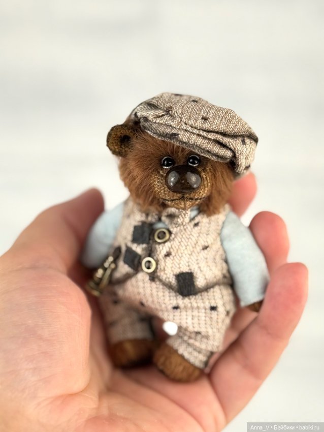 Тедди мишка Трофим — Авторские мишки Тедди и друзья: фото (фото 3)