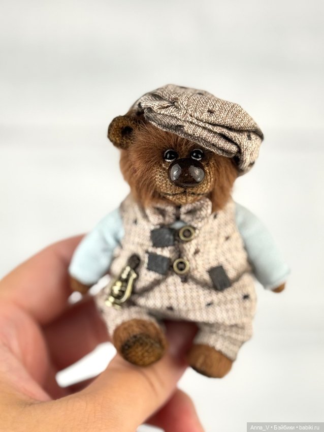 Тедди мишка Трофим — Авторские мишки Тедди и друзья: фото (фото 5)