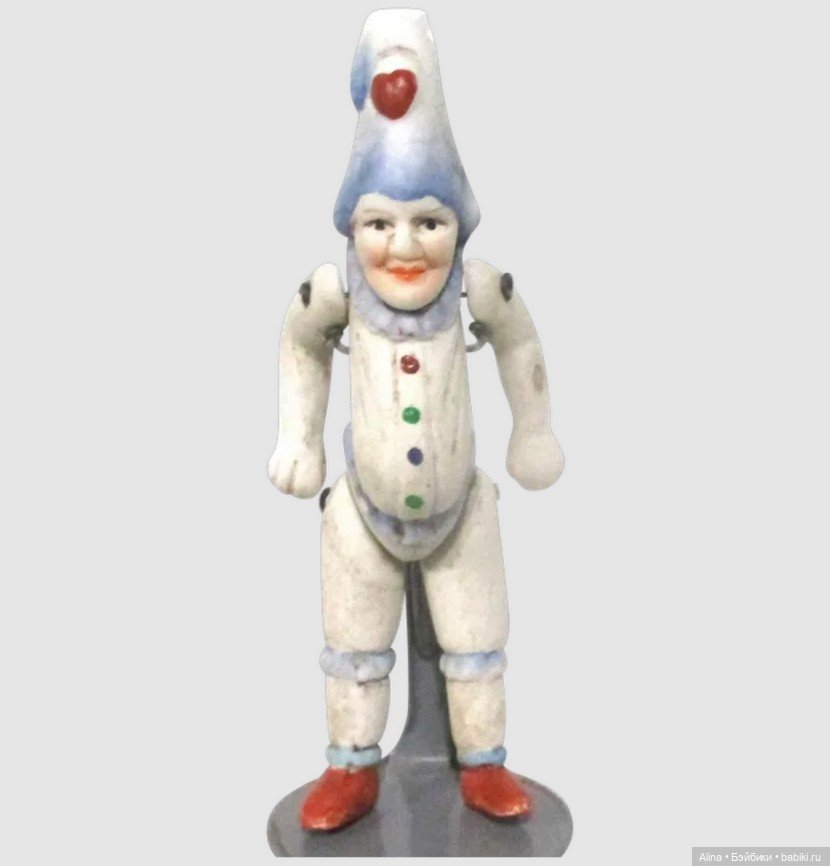Подвижные клоуны из фарфора (фото 3)