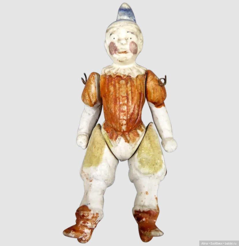 Подвижные клоуны из фарфора (фото 5)