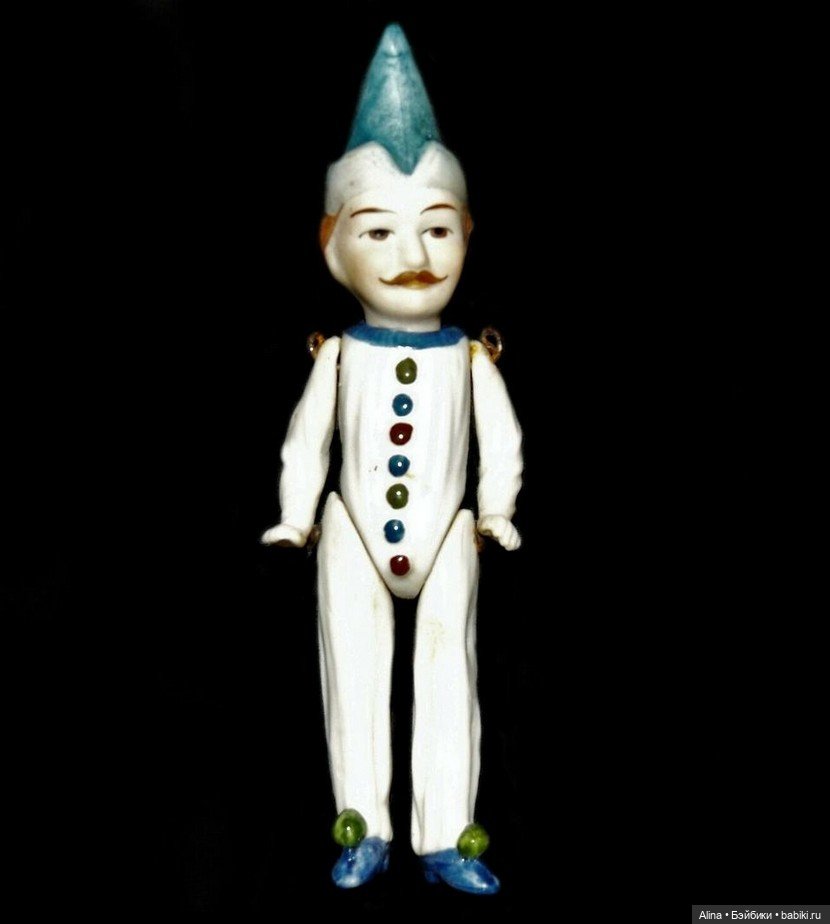 Подвижные клоуны из фарфора (фото 6)