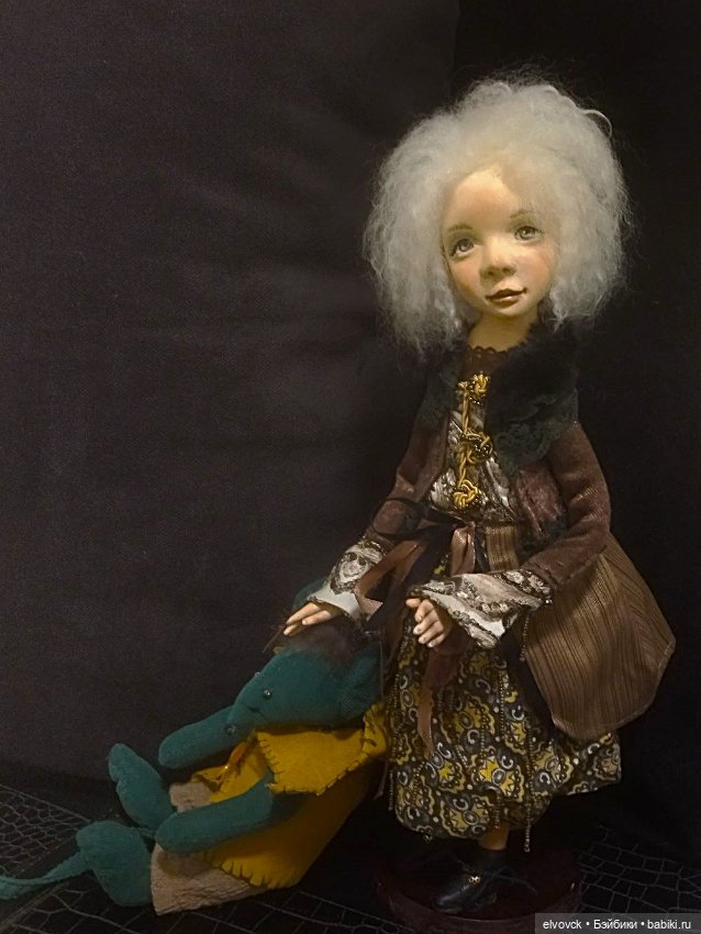 Авторская интерьерная кукла Вера и Лерой