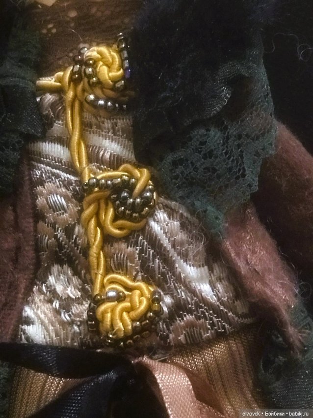 Авторская интерьерная кукла Вера и Лерой (фото 3)