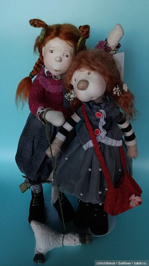 Моя уютная Малика… девочка папье-маше от Zwergnase (фото 2)