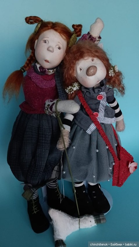 Моя уютная Малика… девочка папье-маше от Zwergnase (фото 5)