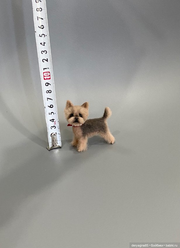 Йоркширский терьер — Валяные игрушки из шерсти: сухое валяние (фото 4)