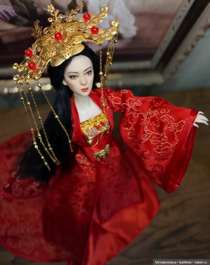 Из куклы с алика в китайскую актрису (фото 3)