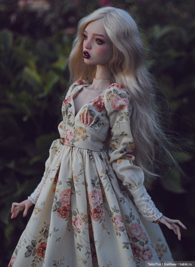 Платье для кукол сестер Поповых 🌺 (фото 9)