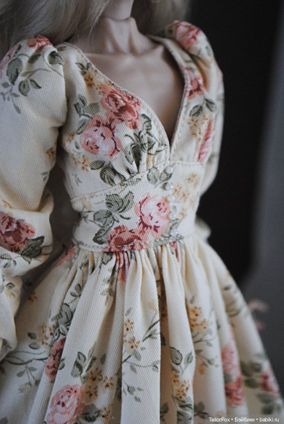 Платье для кукол сестер Поповых 🌺 (фото 2)