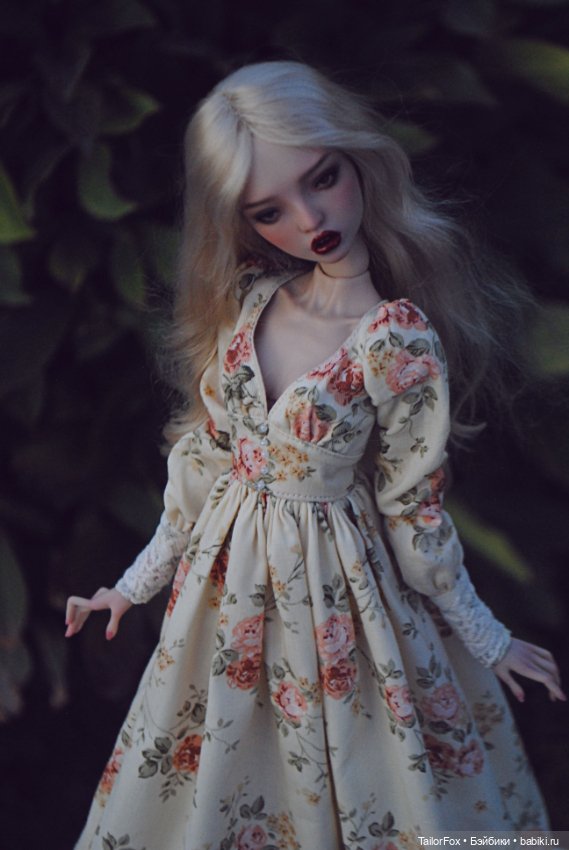 Платье для кукол сестер Поповых 🌺