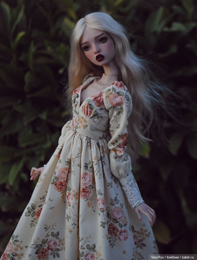 Платье для кукол сестер Поповых 🌺 (фото 10)